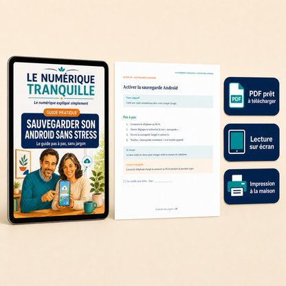 Sauvegarder son Android sans stress