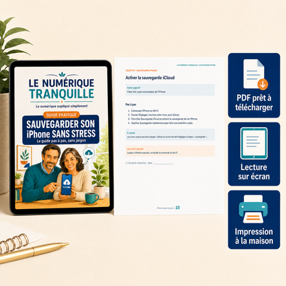 Sauvegarder son iPhone sans stress - ce qui est inclus