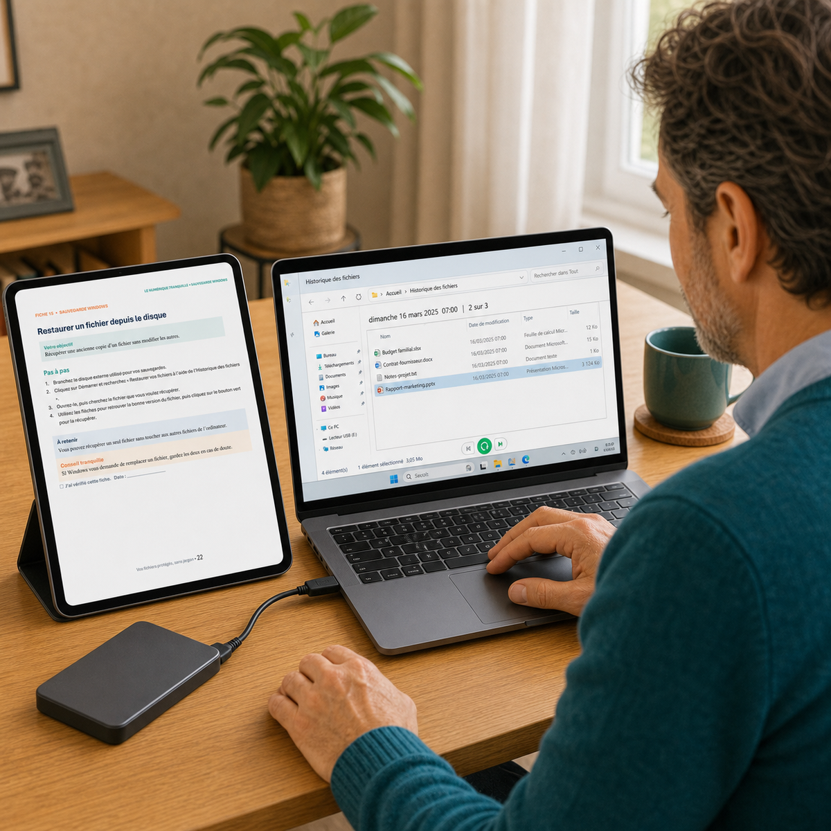 Sauvegarder ses fichiers Windows sans stress