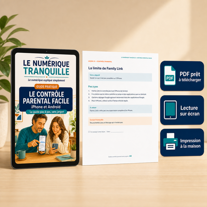Le contrôle parental facile — ce qui est inclus